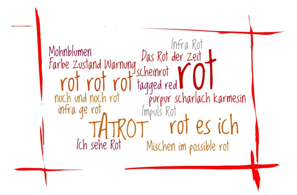 wortbild rot