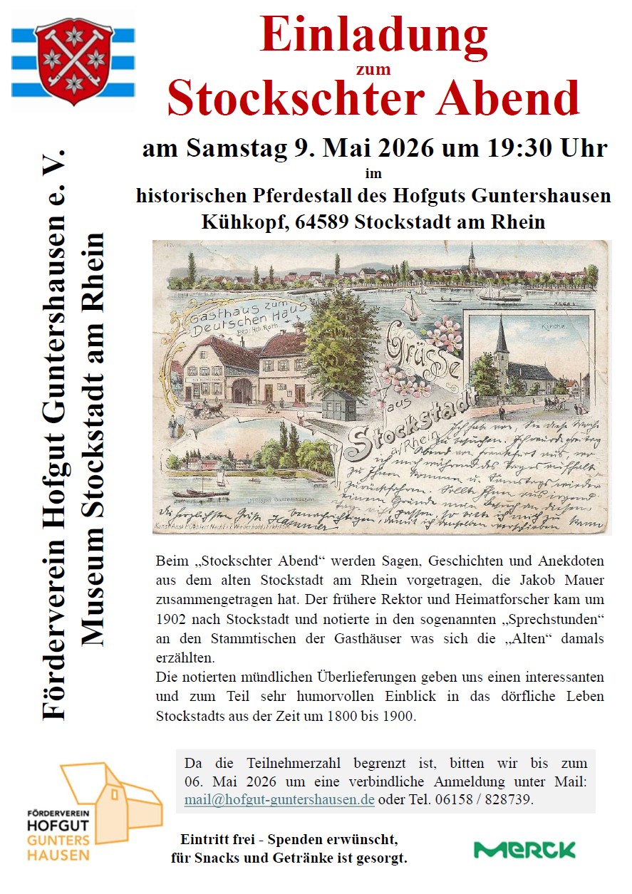 plakat stockschter abend